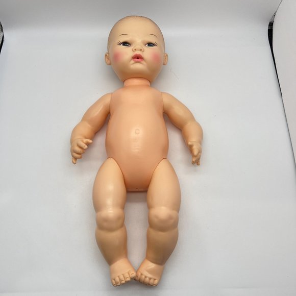 Horsman 13” BYE LO Baby Doll Drinks & Wets Molded Hair 1970’s w/ OUTFITS - Picture 12 of 15